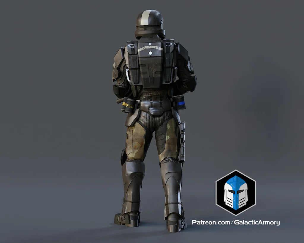 ODST Pose 1 Statue