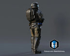 ODST Pose 1 Statue