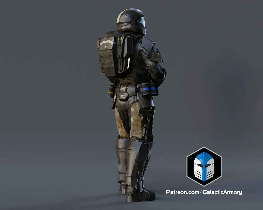 ODST Pose 1 Statue