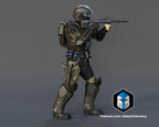 ODST Pose 4 Statue