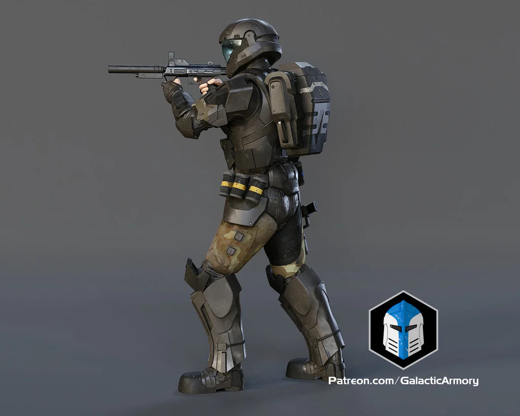 ODST Pose 4 Statue