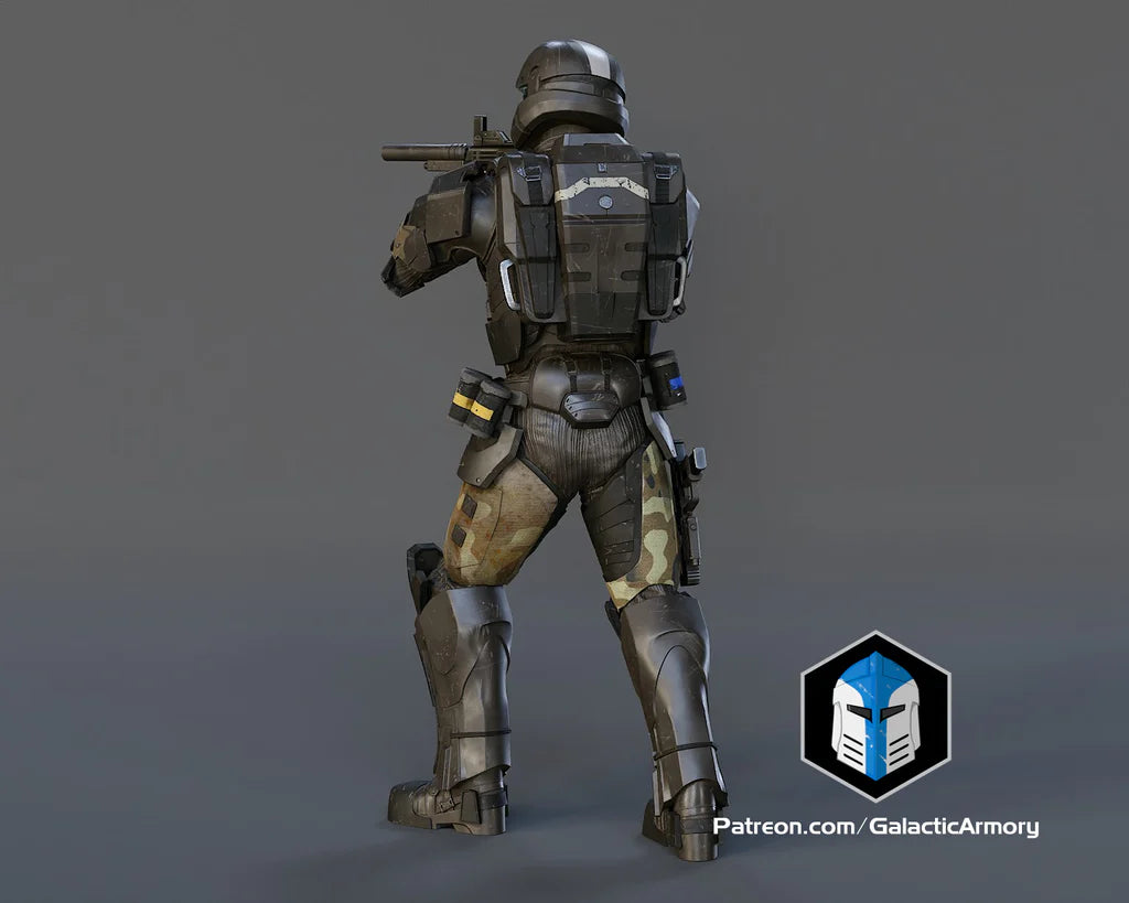 ODST Pose 4 Statue