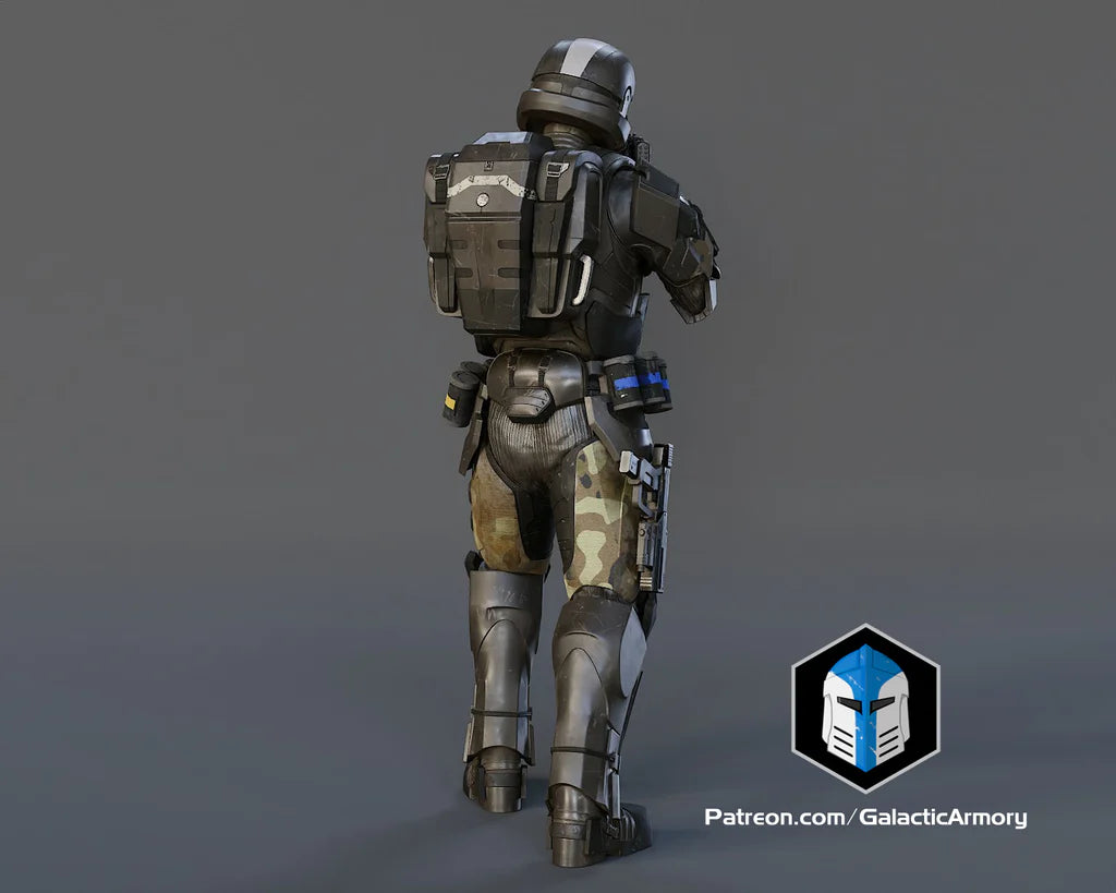 ODST Pose 4 Statue