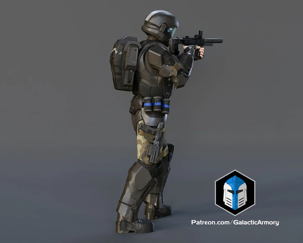ODST Pose 4 Statue