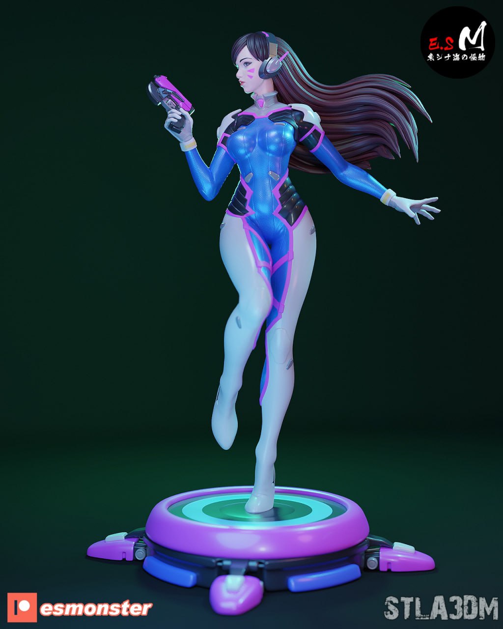 D.Va Statue