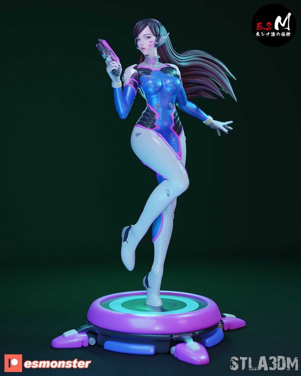 D.Va Statue