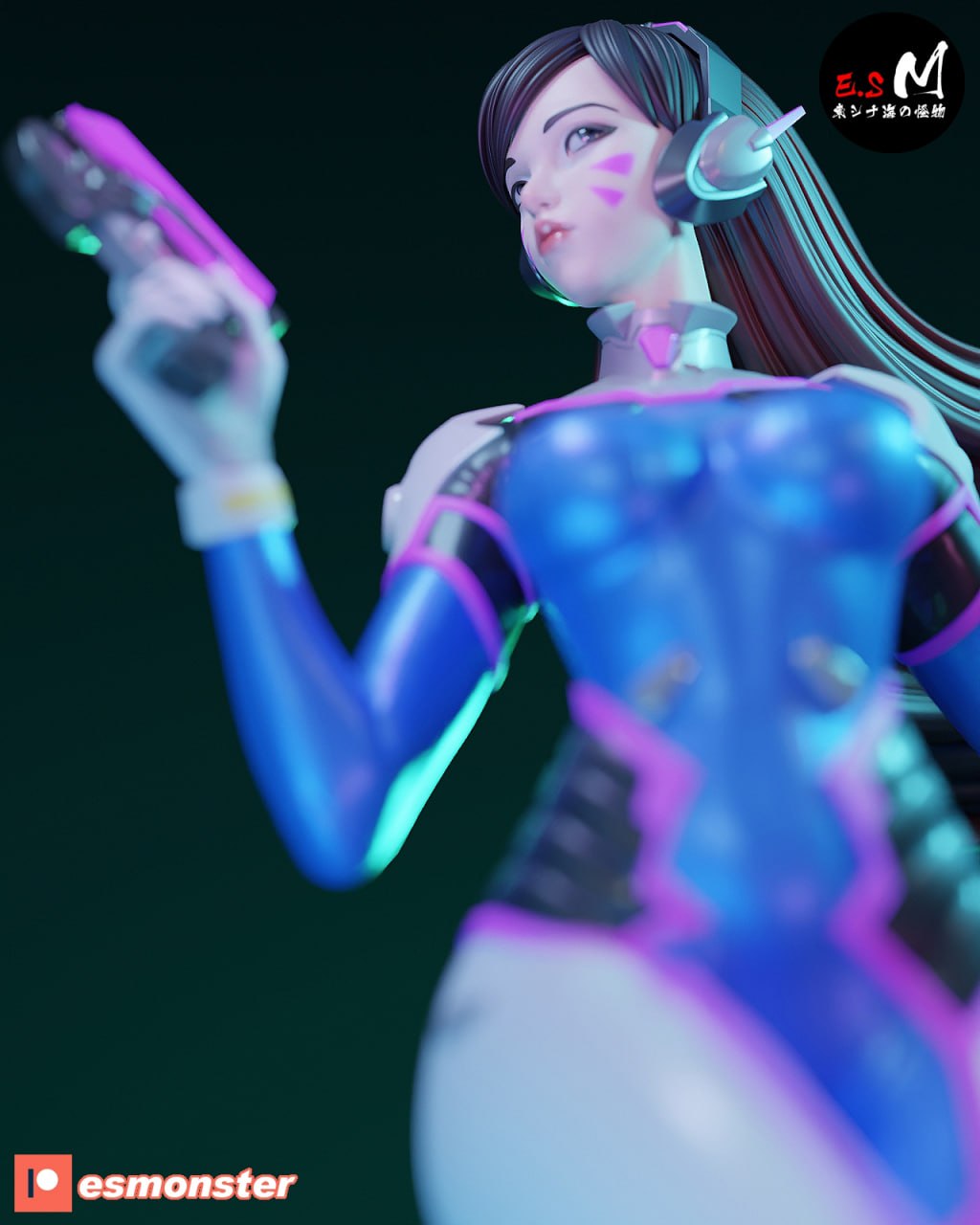D.Va Statue