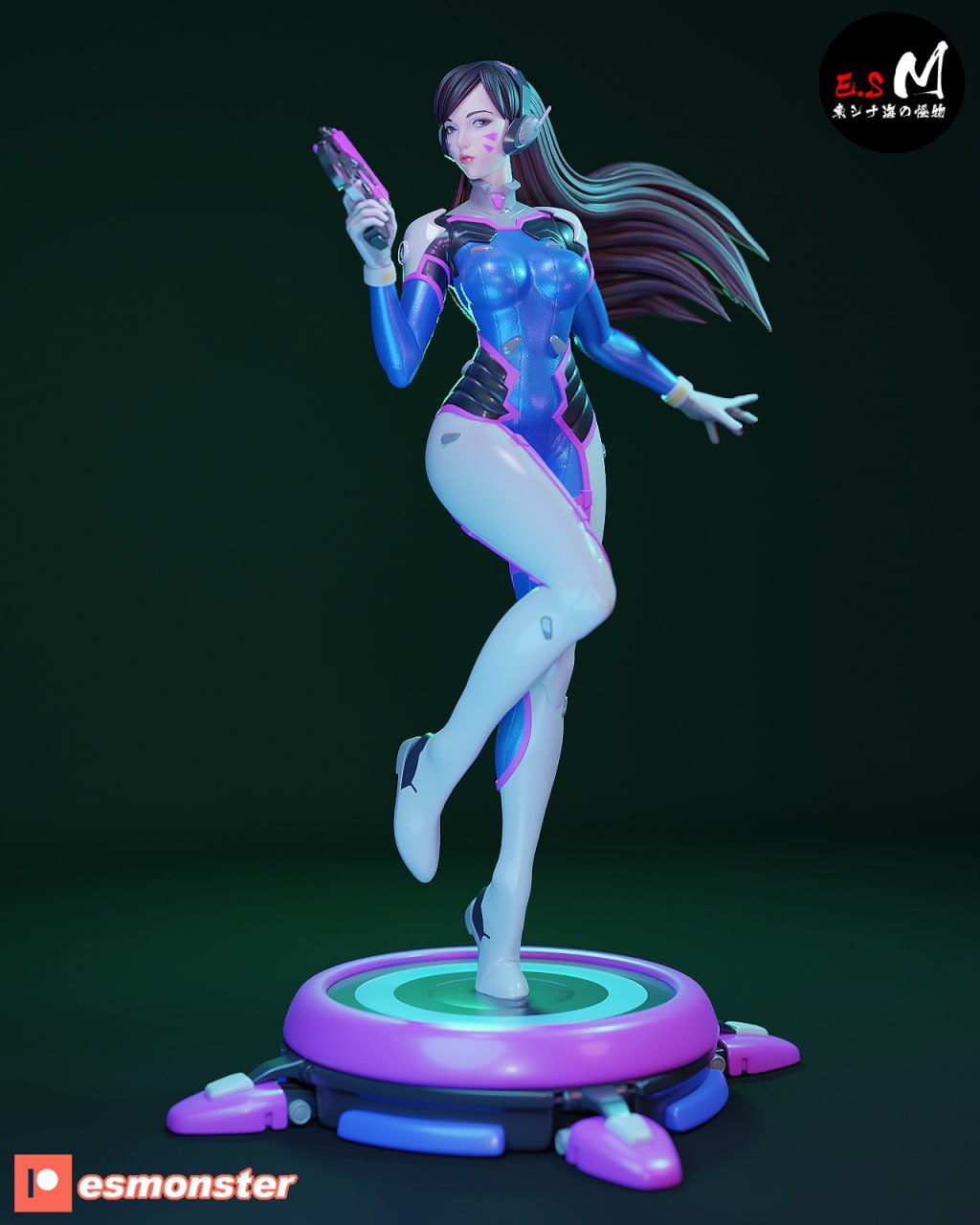 D.Va Statue
