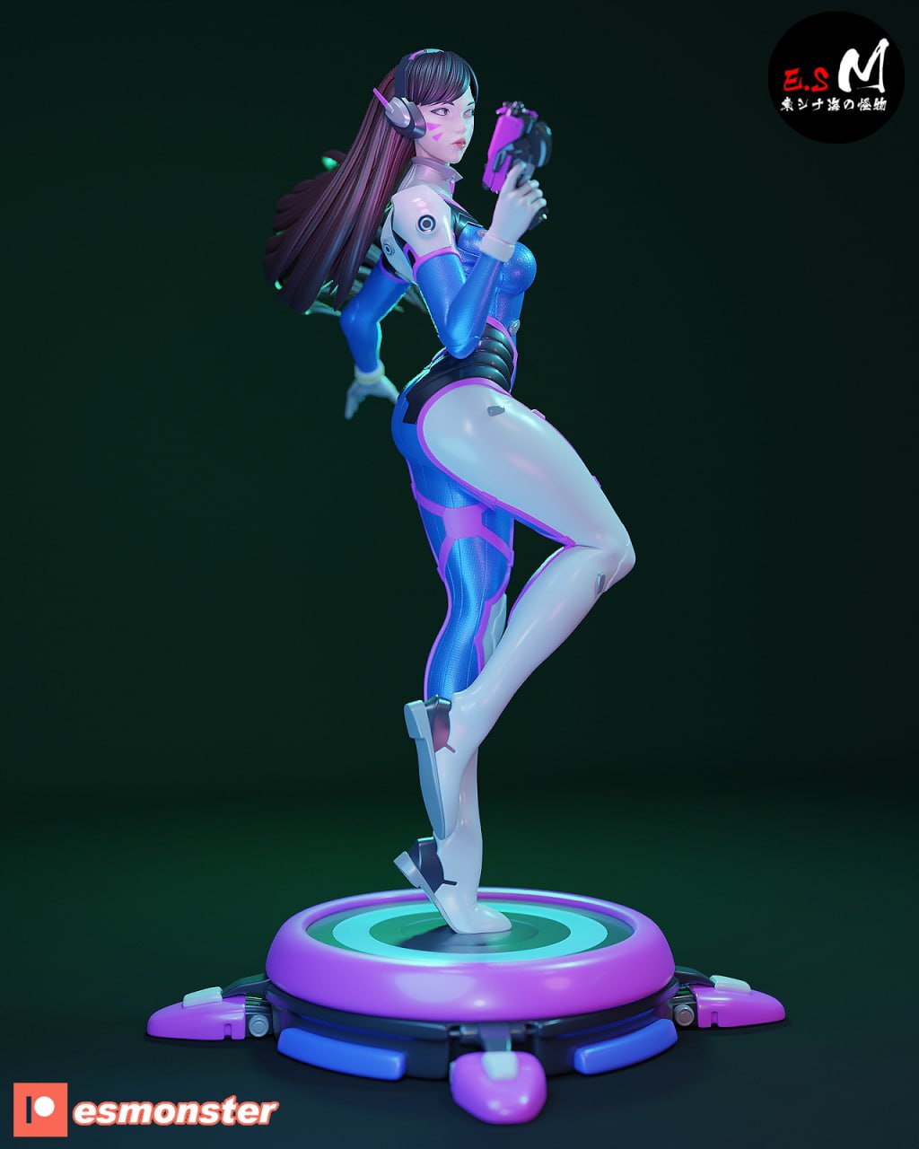 D.Va Statue