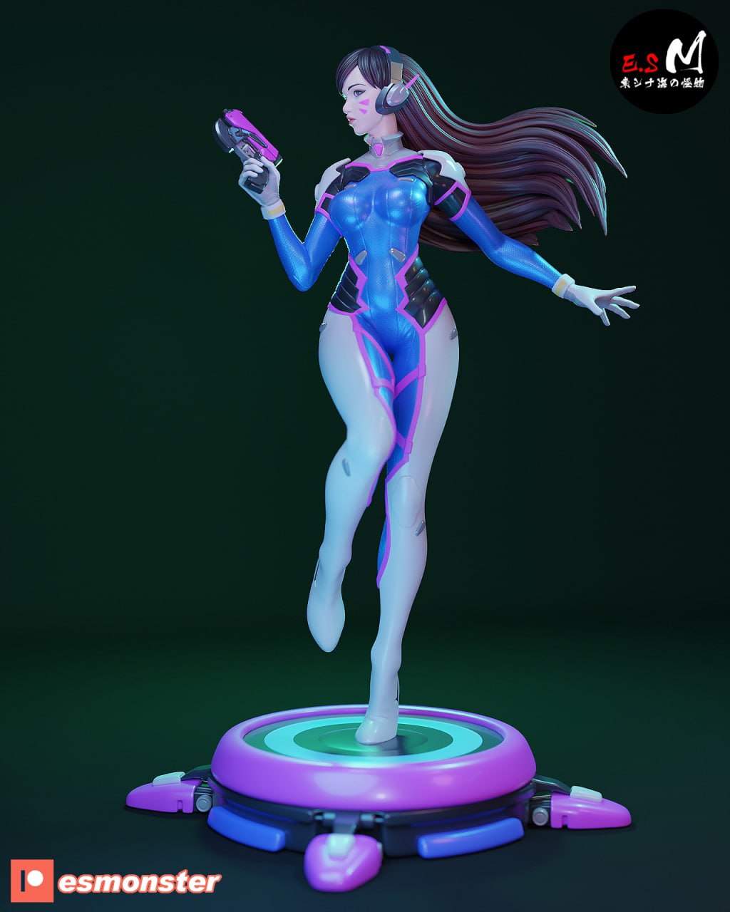 D.Va Statue