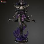 Whispering Void Priestess Statue