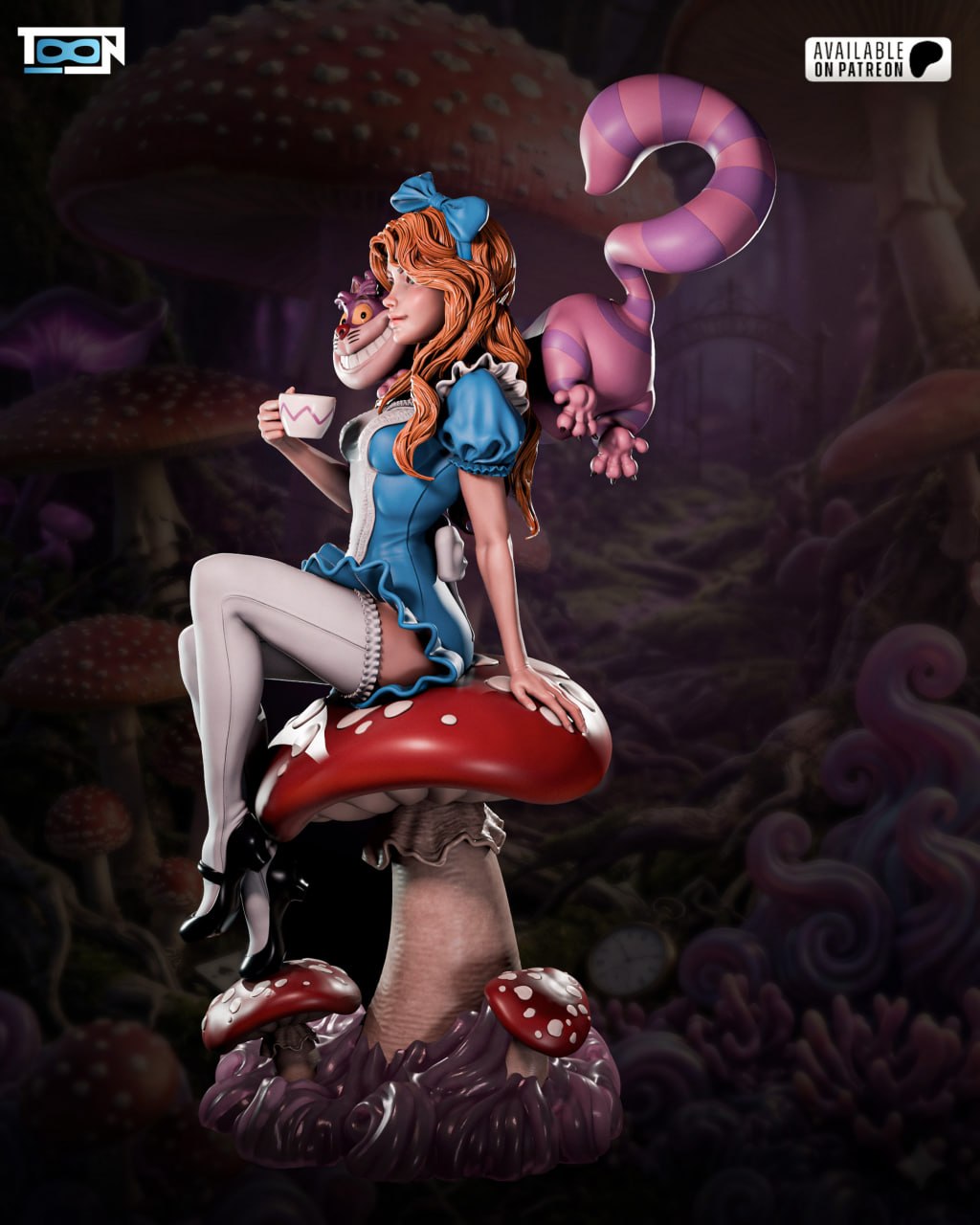 The Wonderland Dreamer Statue