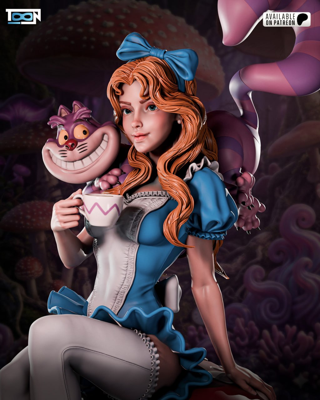 The Wonderland Dreamer Statue