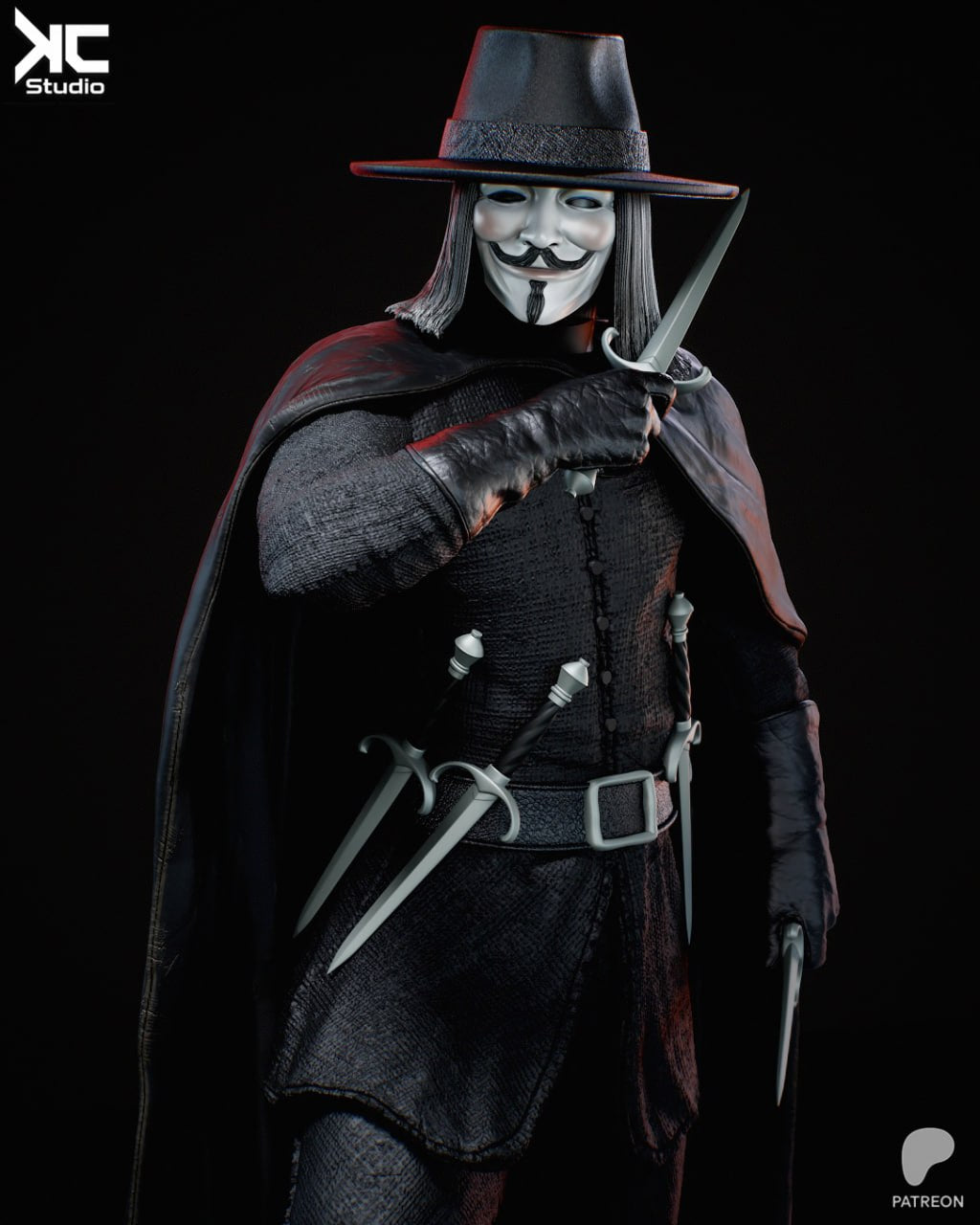 Vendetta Nocturne Statue