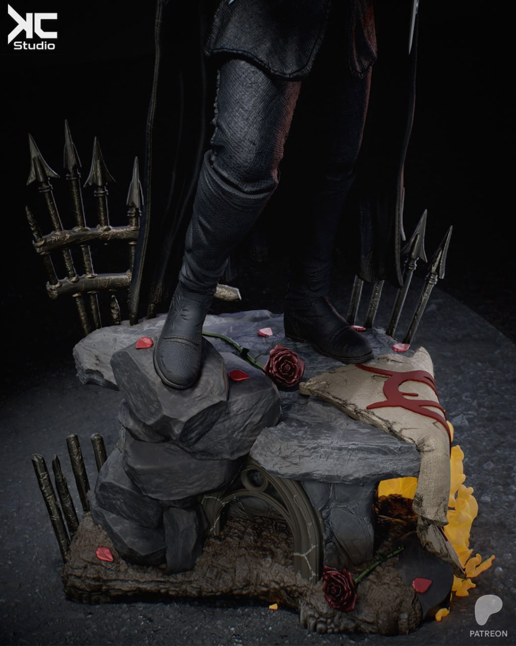 Vendetta Nocturne Statue