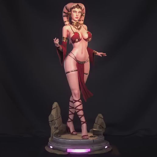 Space Hostess Statue