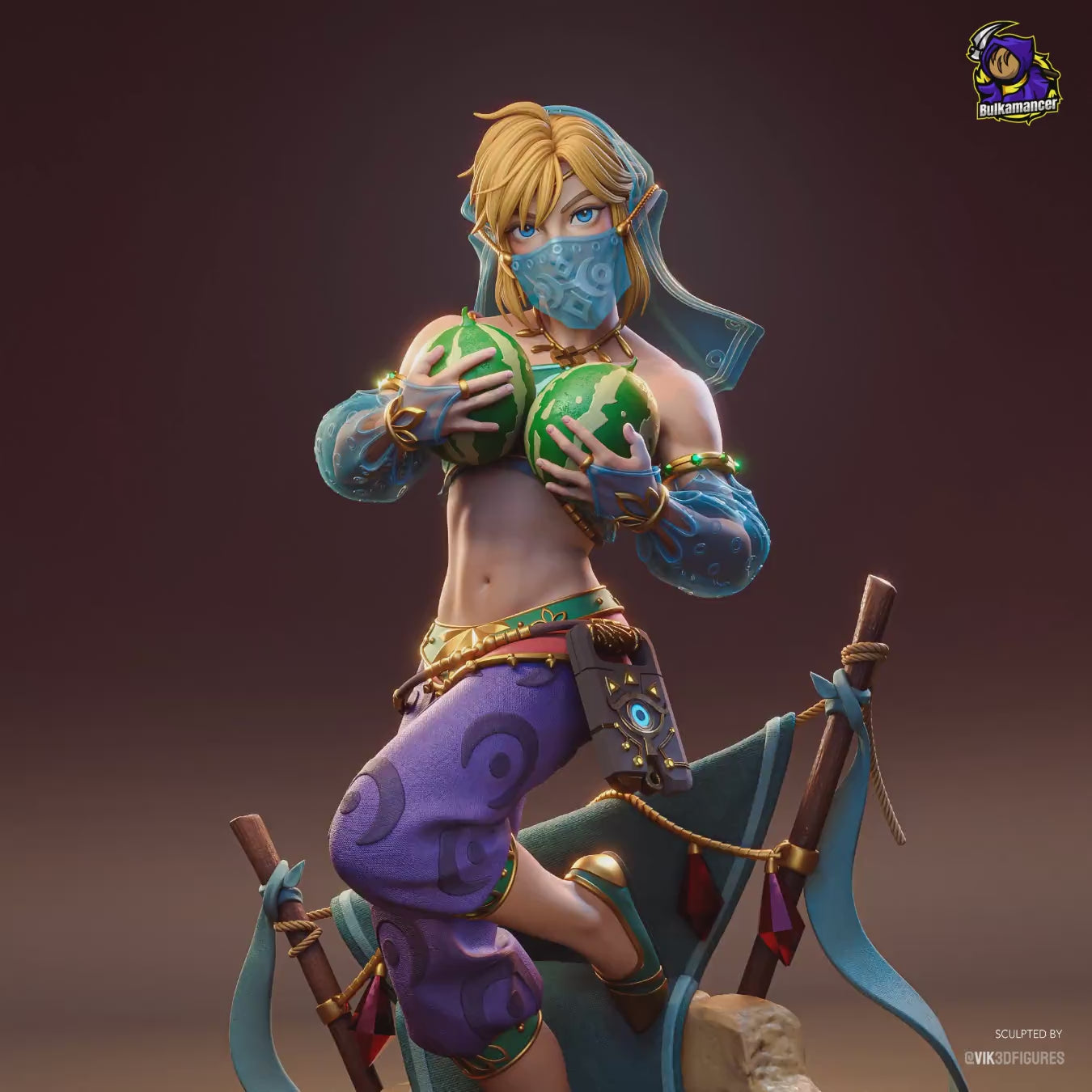 Desert Veil Hero Statue