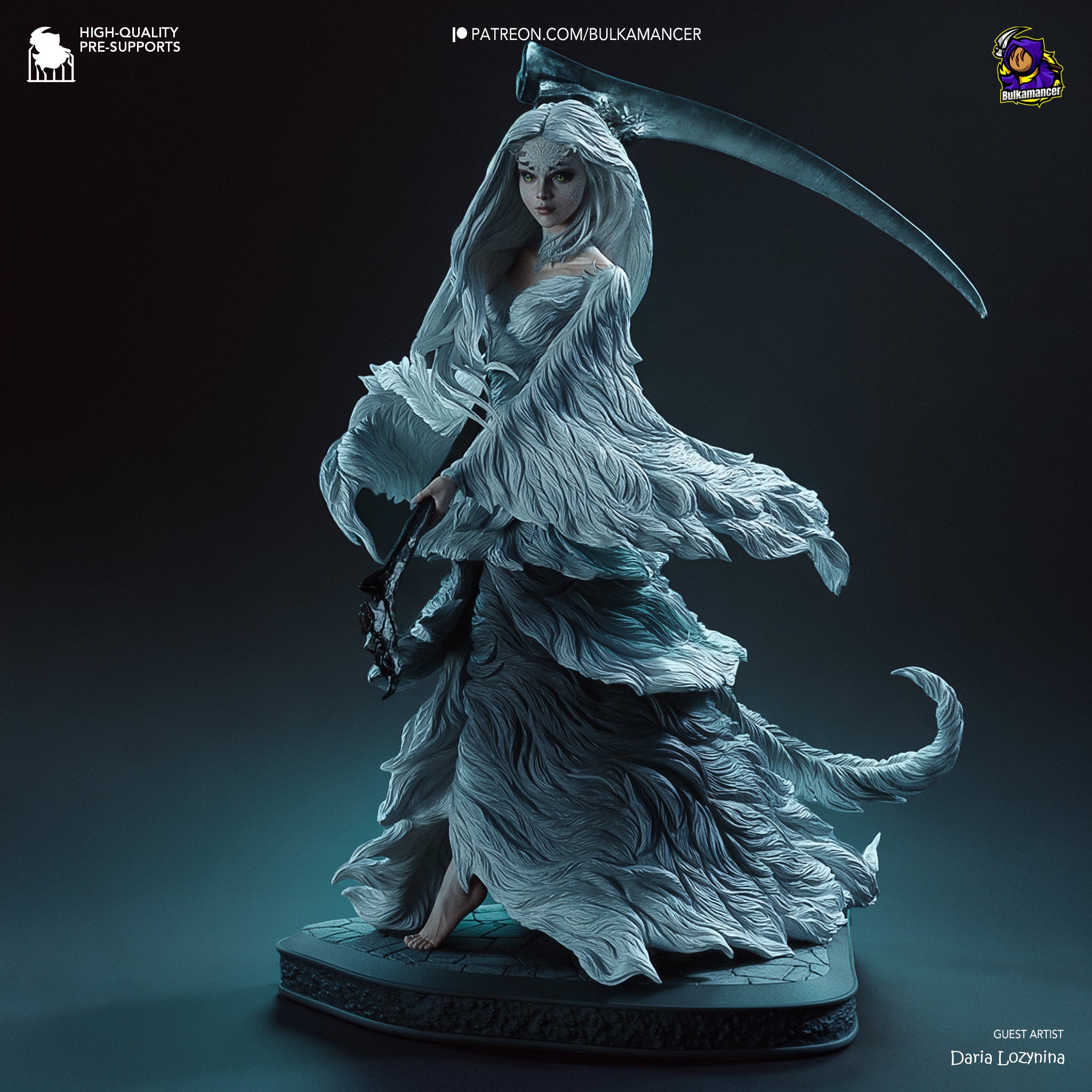 Crossbreed Frost Maiden Statue