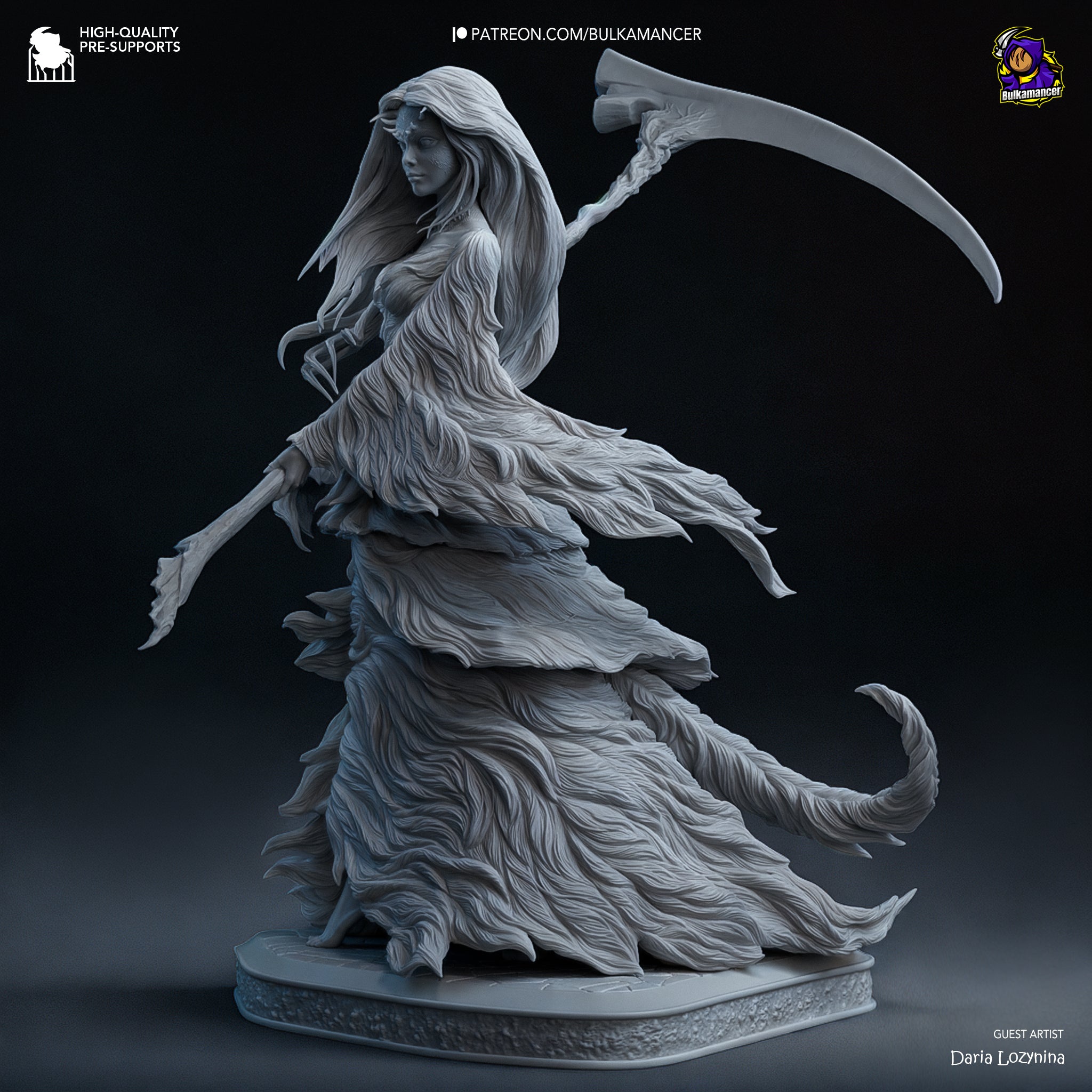 Crossbreed Frost Maiden Statue