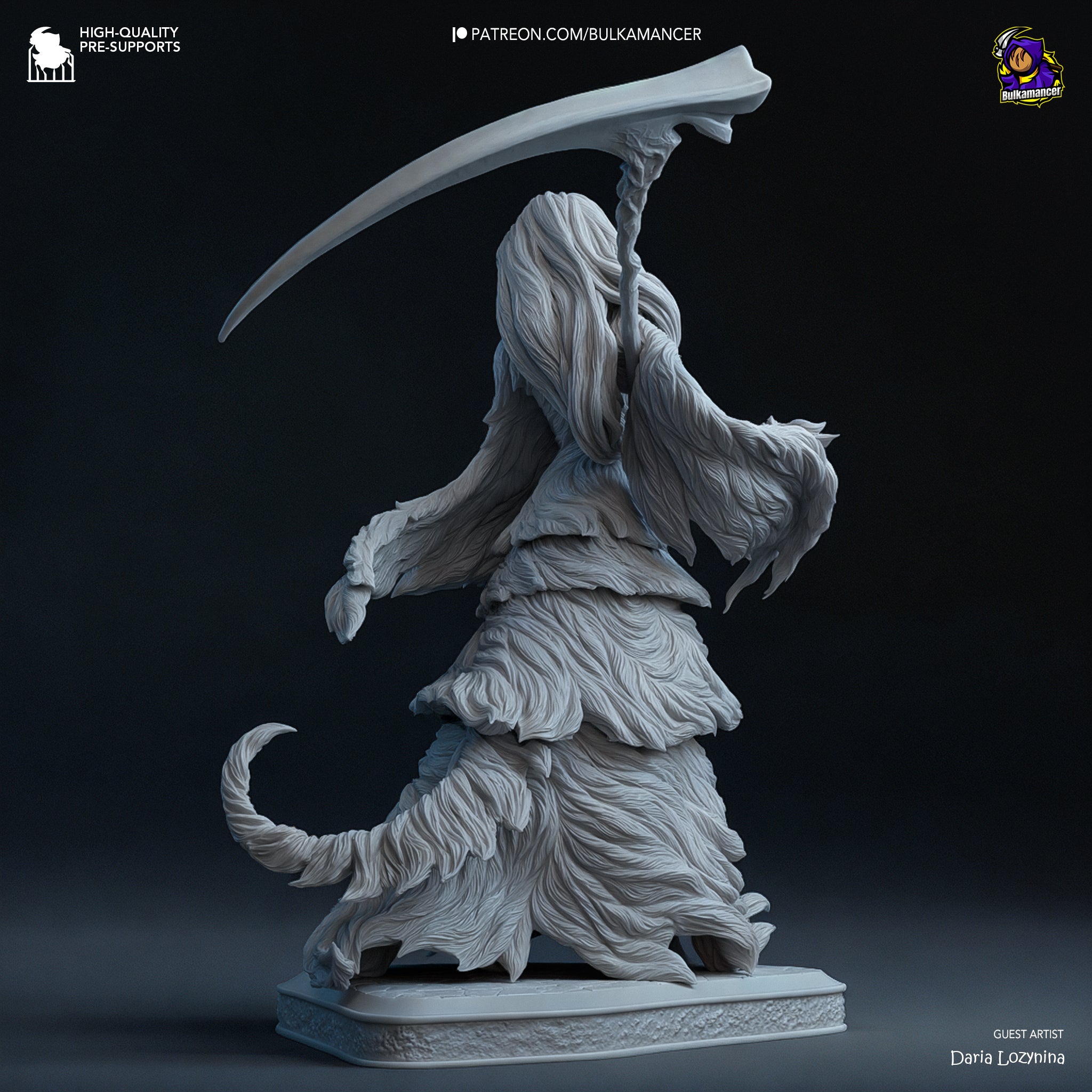 Crossbreed Frost Maiden Statue