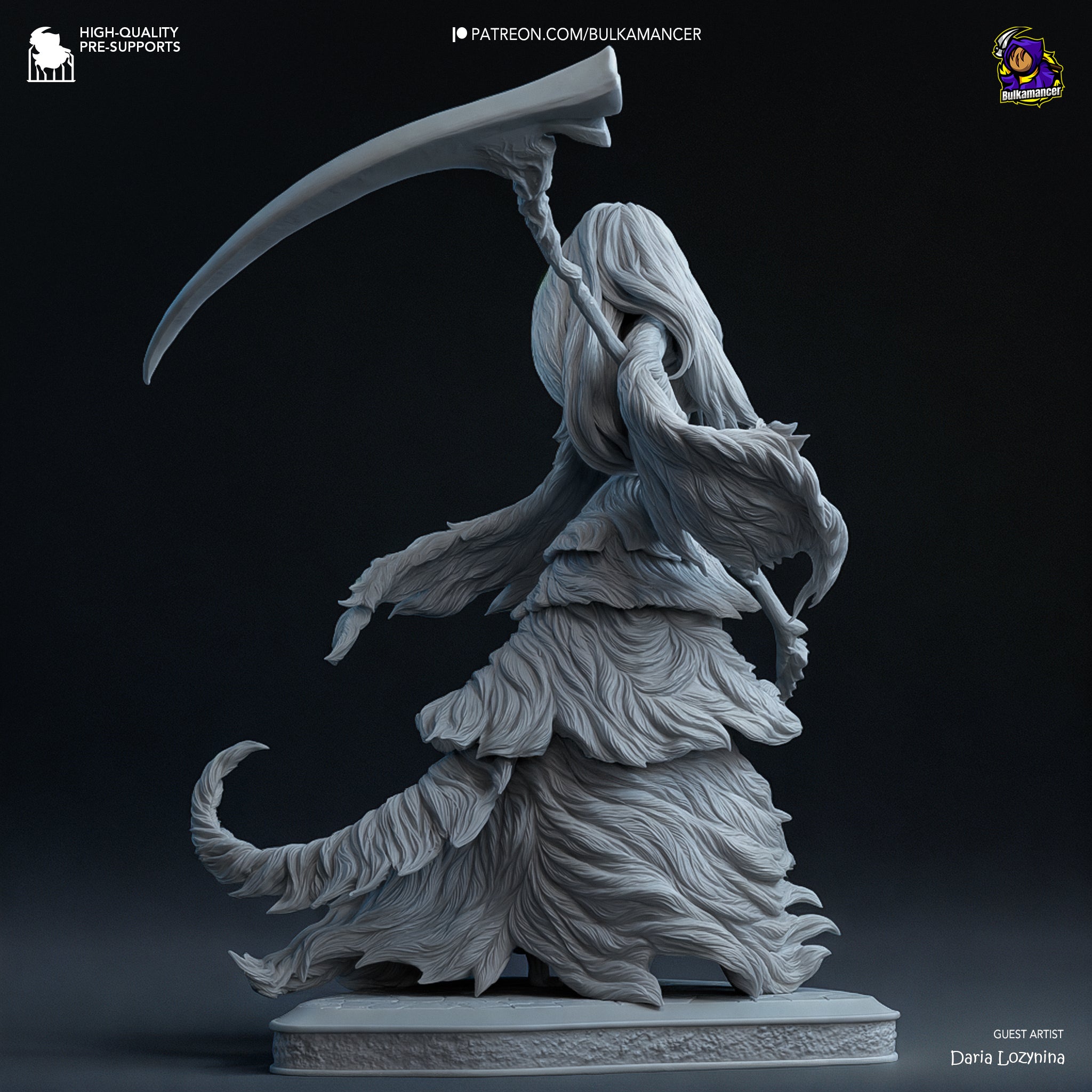 Crossbreed Frost Maiden Statue