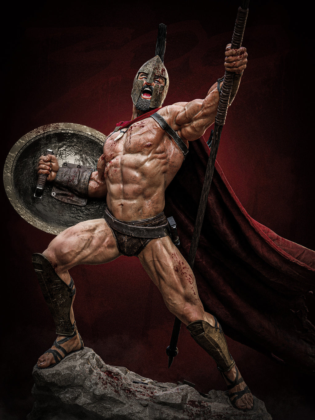 Leonidas Statue