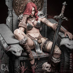 Red-Haired Warrior Statue