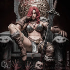 Red-Haired Warrior Statue