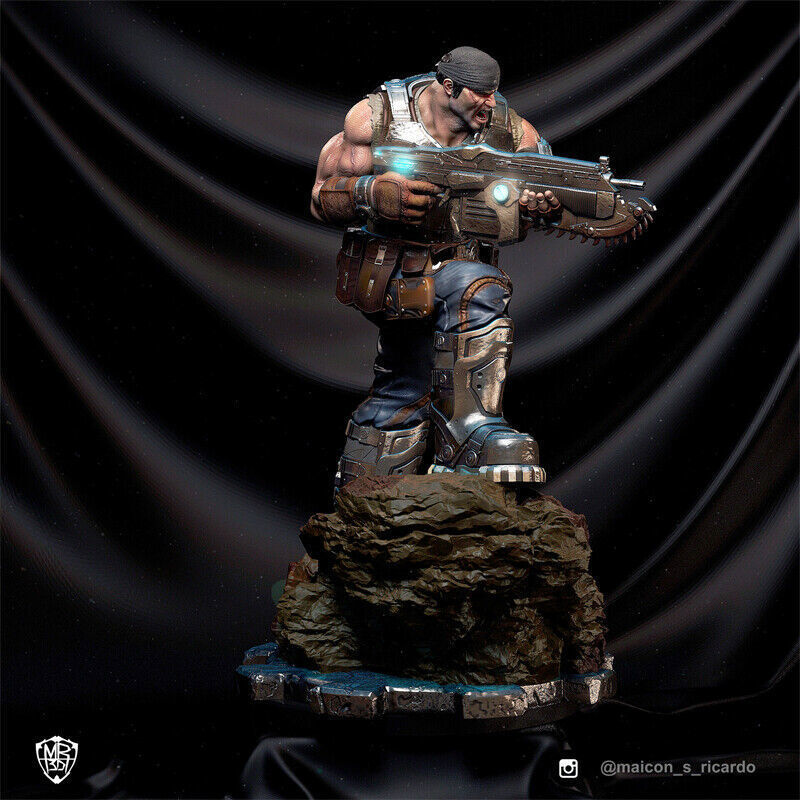 Armored COG Soldier Statue