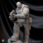Armored COG Soldier Statue