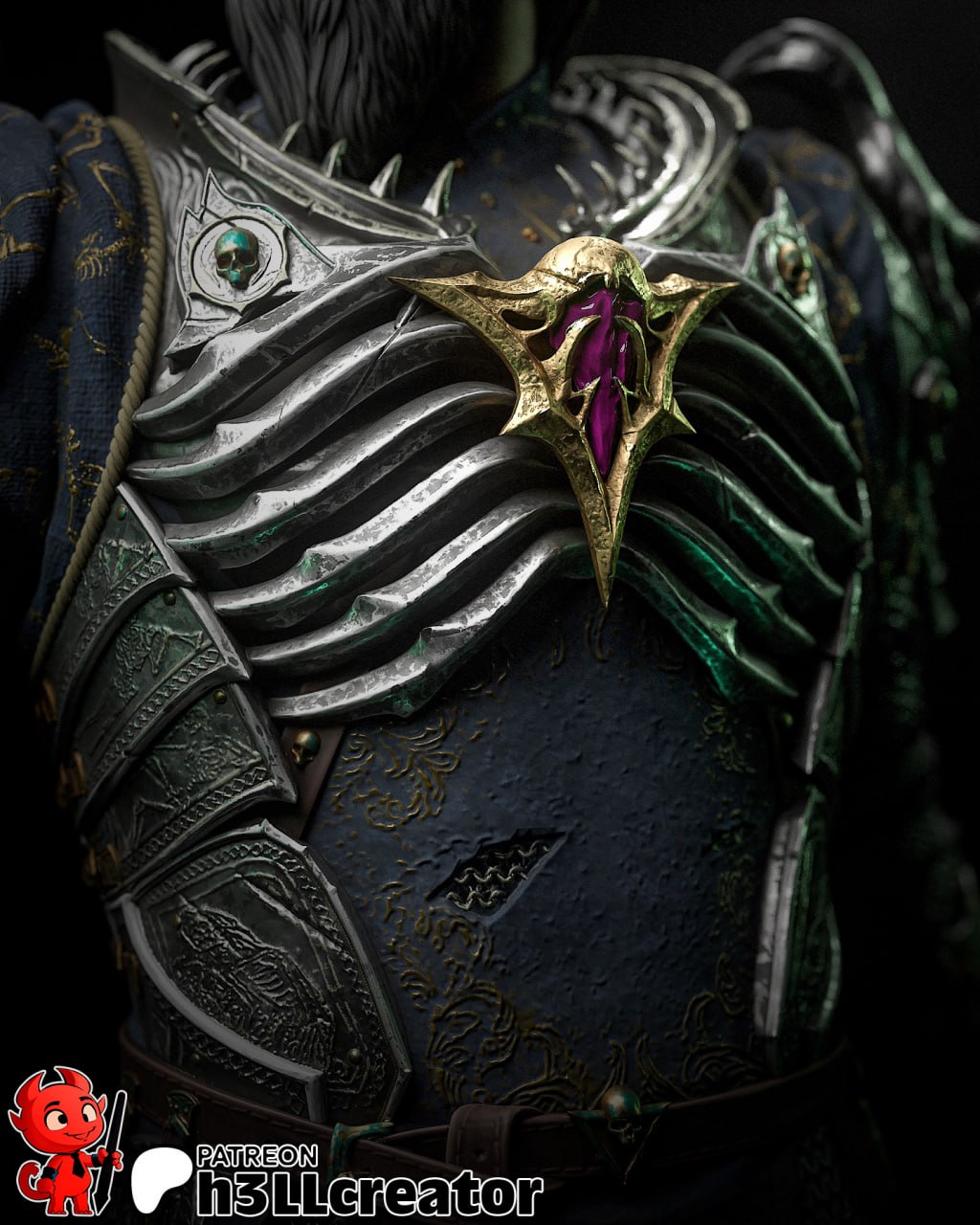 Immortal Oathbreaker General Statue