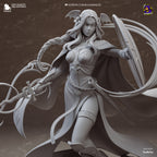 The Silver Saint Statue