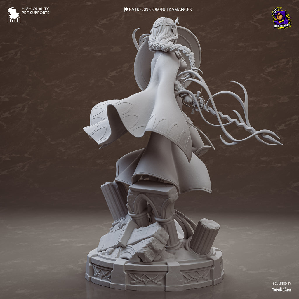 The Silver Saint Statue