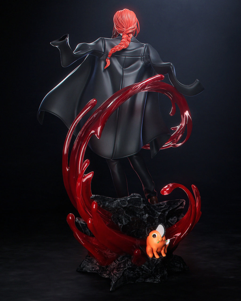 Red Devil Hunter Statue