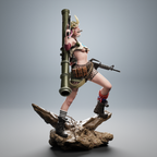 Rebel Punk Tank Statue