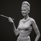 Moon River Muse Statue