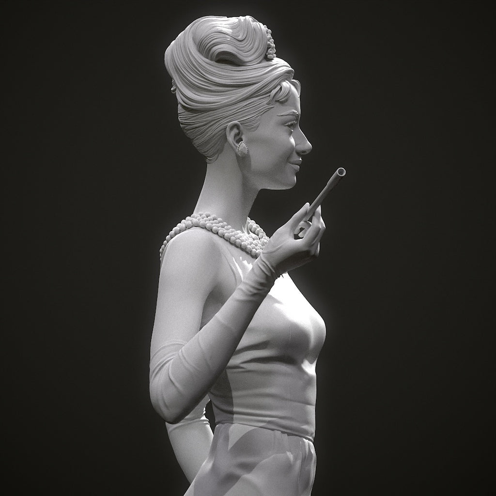 Moon River Muse Statue