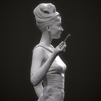 Moon River Muse Statue
