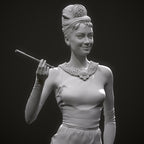 Moon River Muse Statue