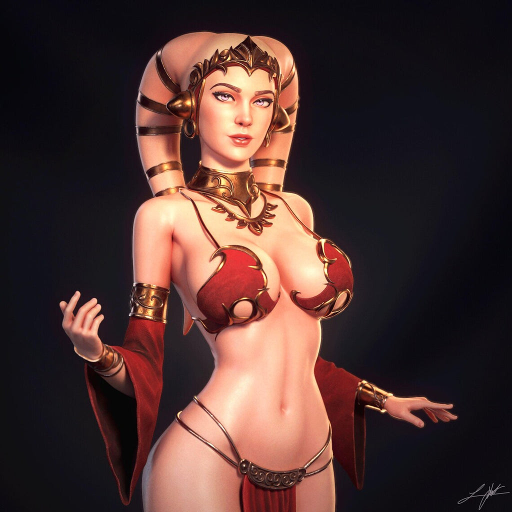 Space Hostess Statue