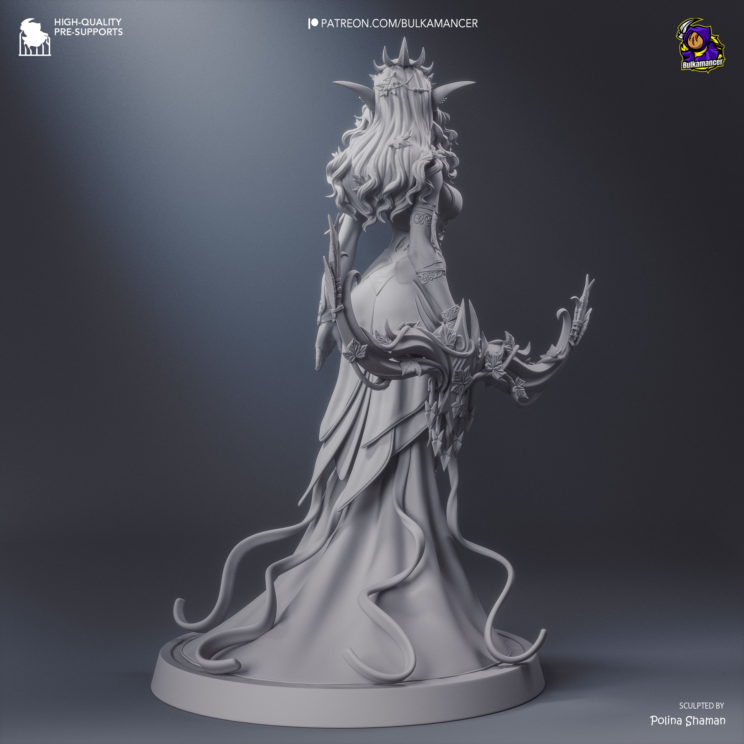 Night Elf Priestess Statue