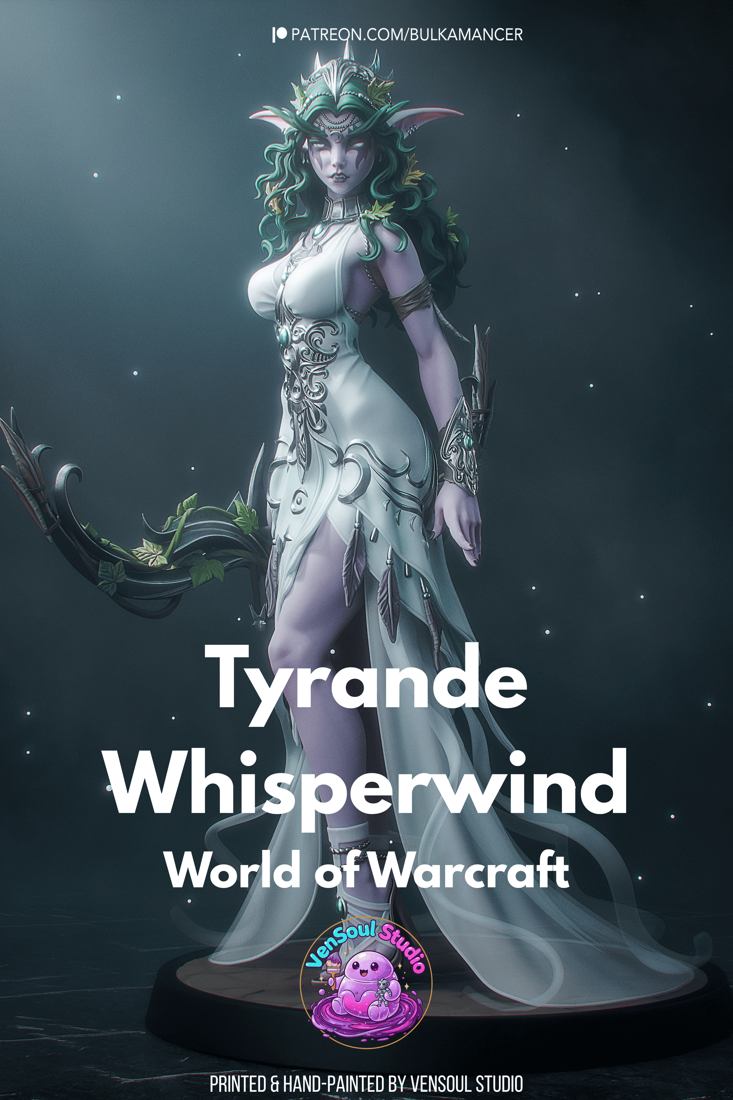 Night Elf Priestess Statue