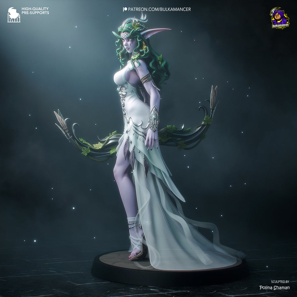 Night Elf Priestess Statue