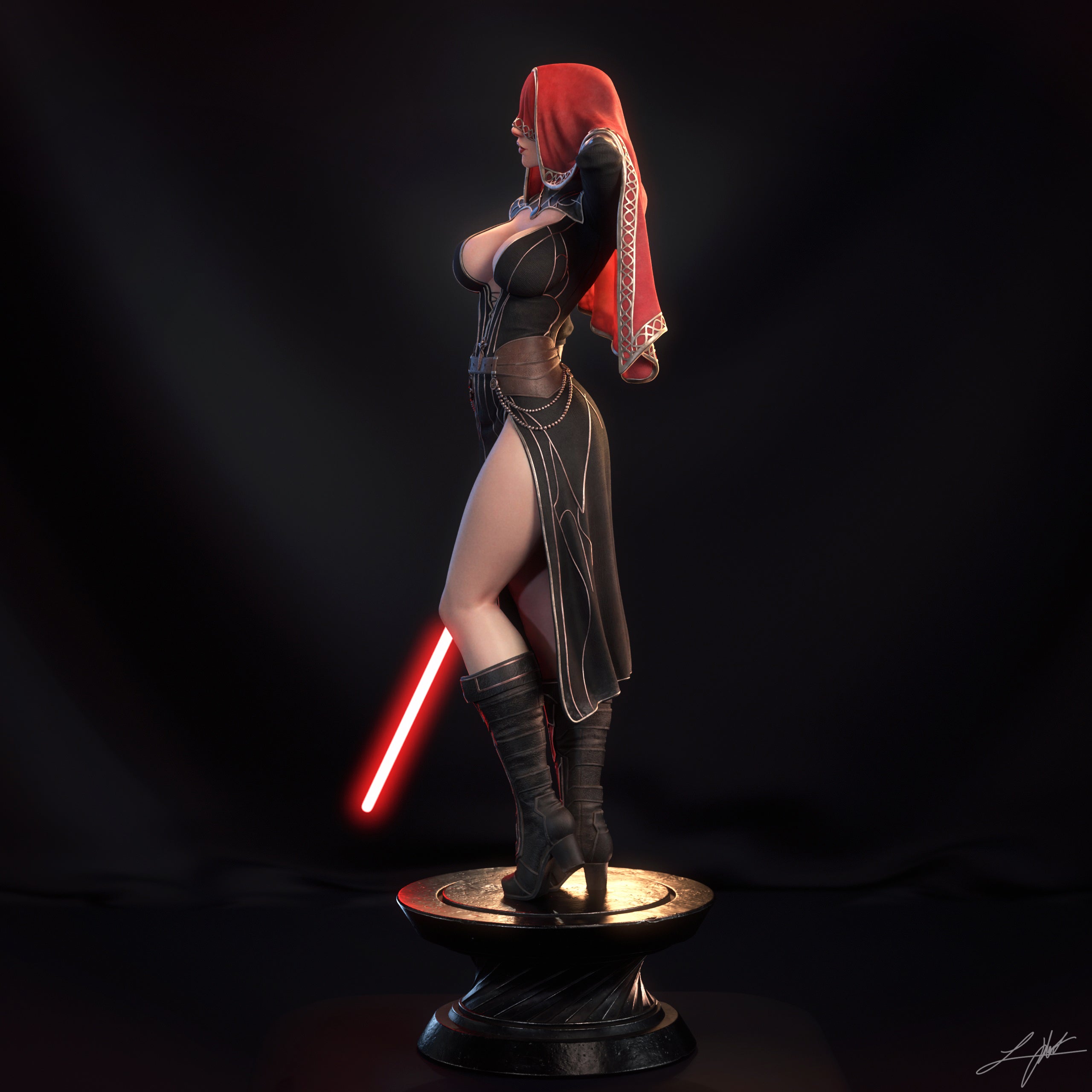 Visas Marr Statue