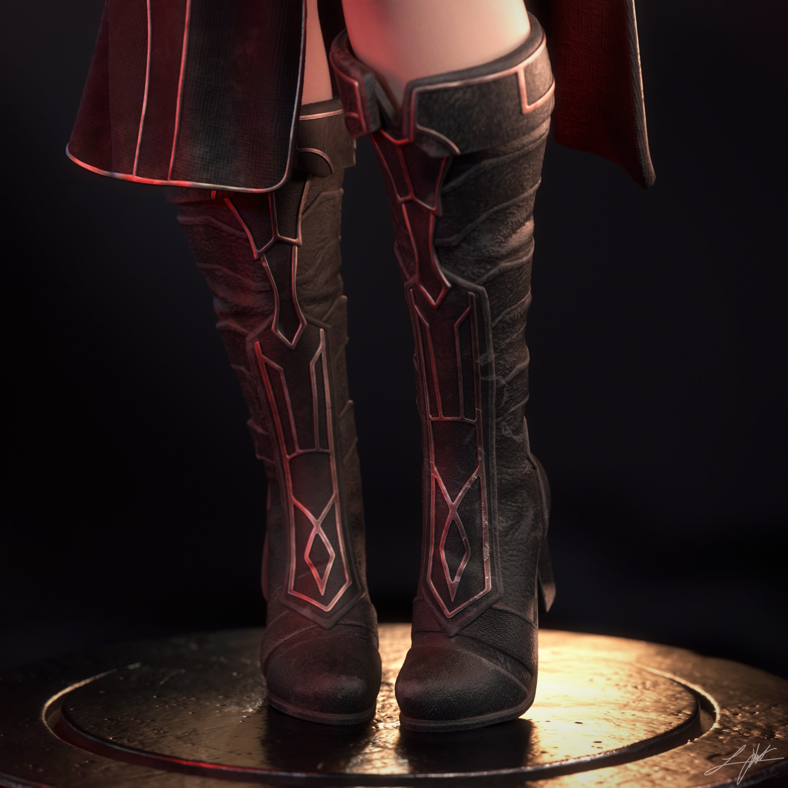 Visas Marr Statue