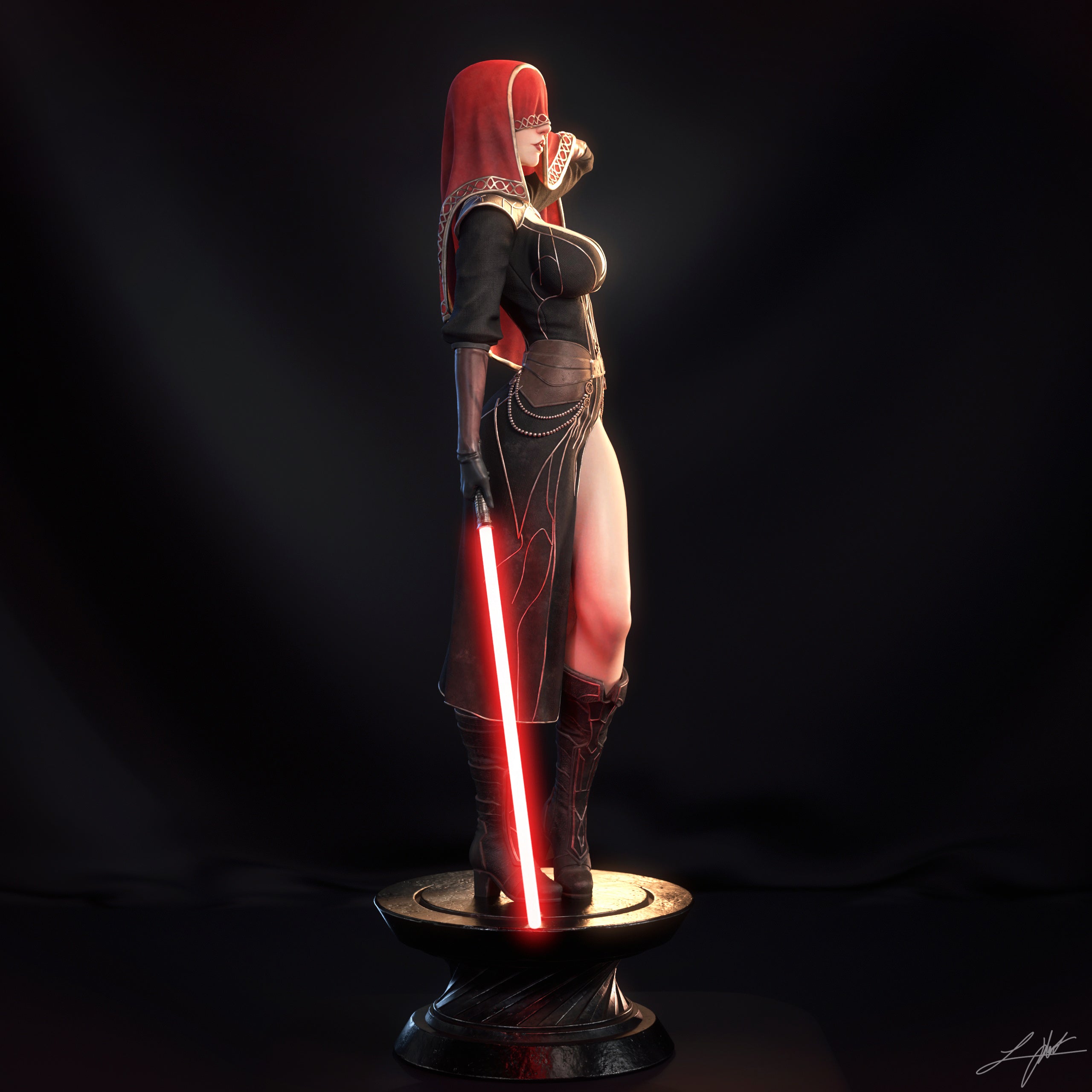 Visas Marr Statue