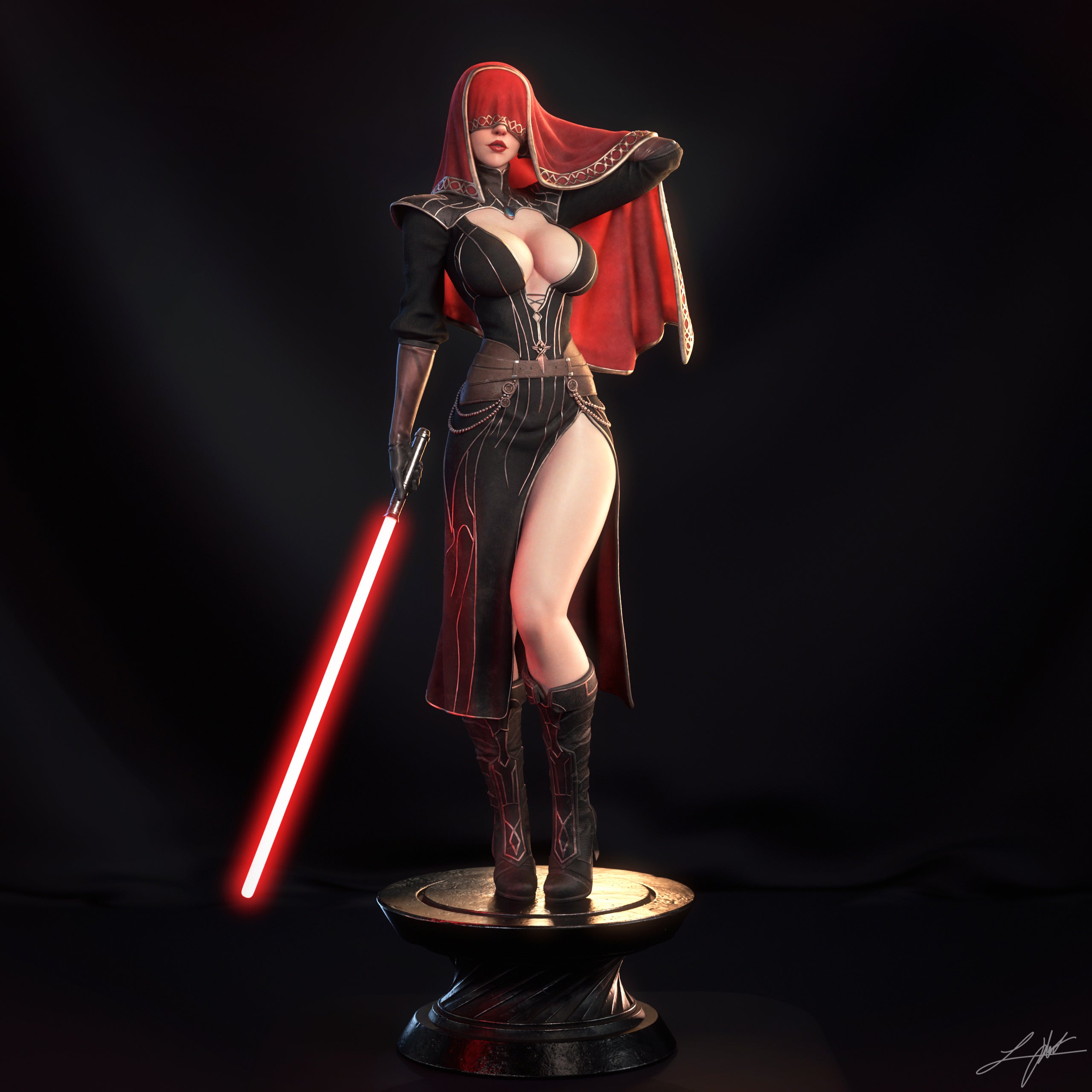 Visas Marr Statue