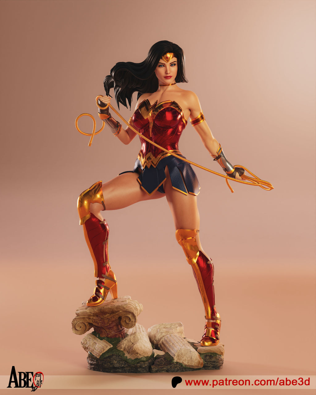 The Amazon Champion Statue