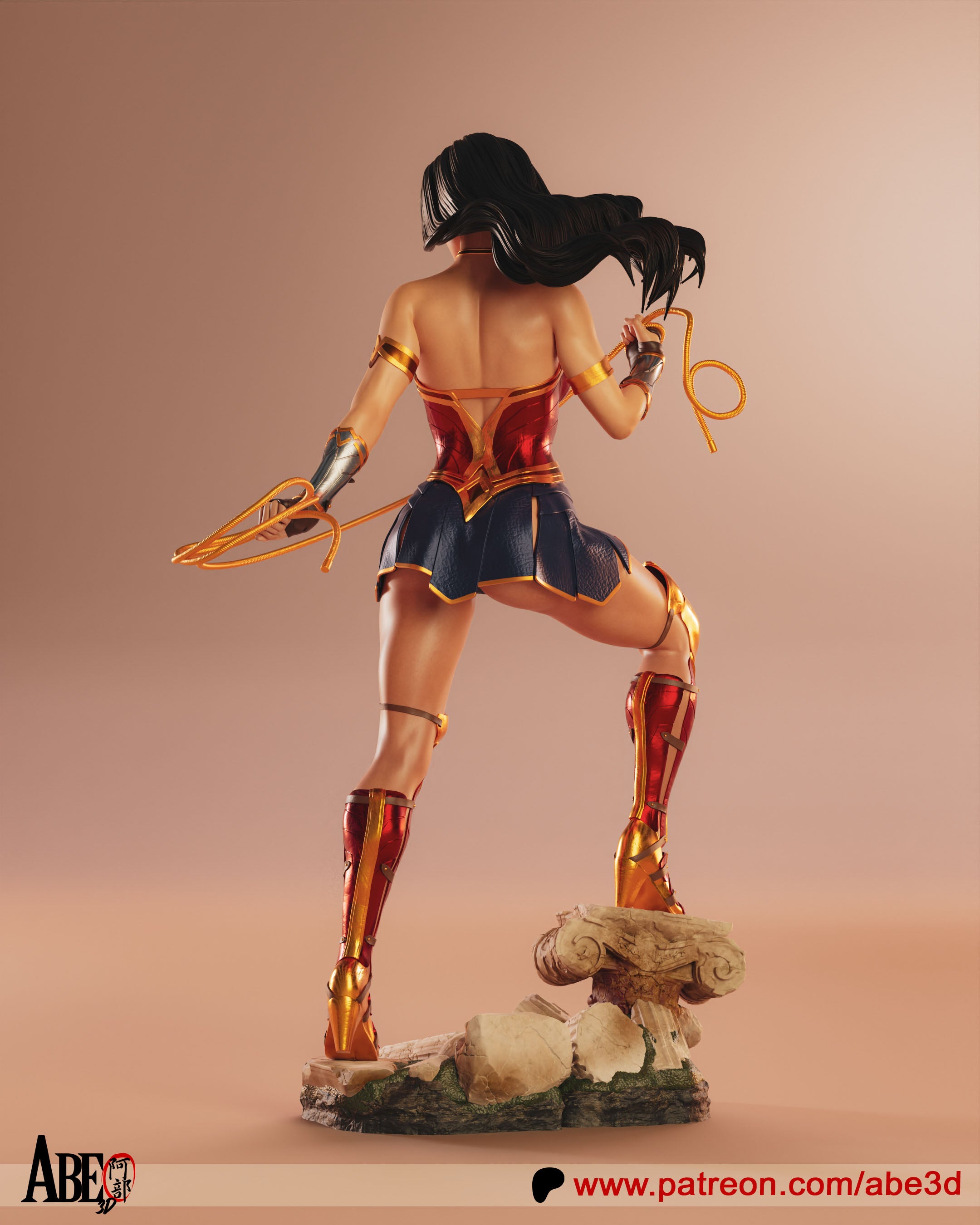 The Amazon Champion Statue