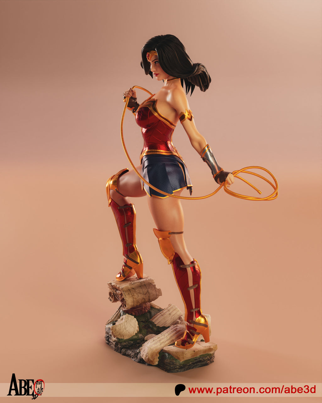 The Amazon Champion Statue